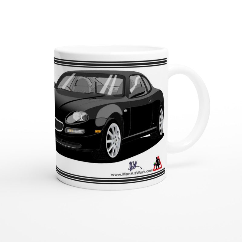 Maserati 3200 GT - 10 Spokes Mug in Black