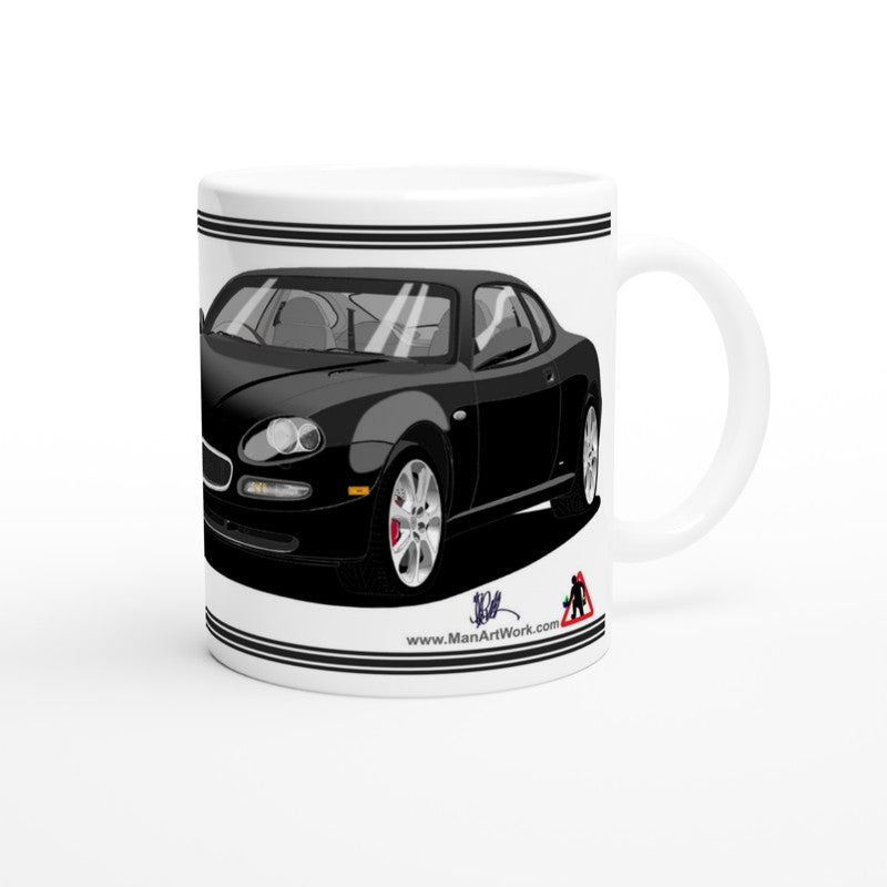 Maserati 3200 GT - 7 Spokes Mug in Black