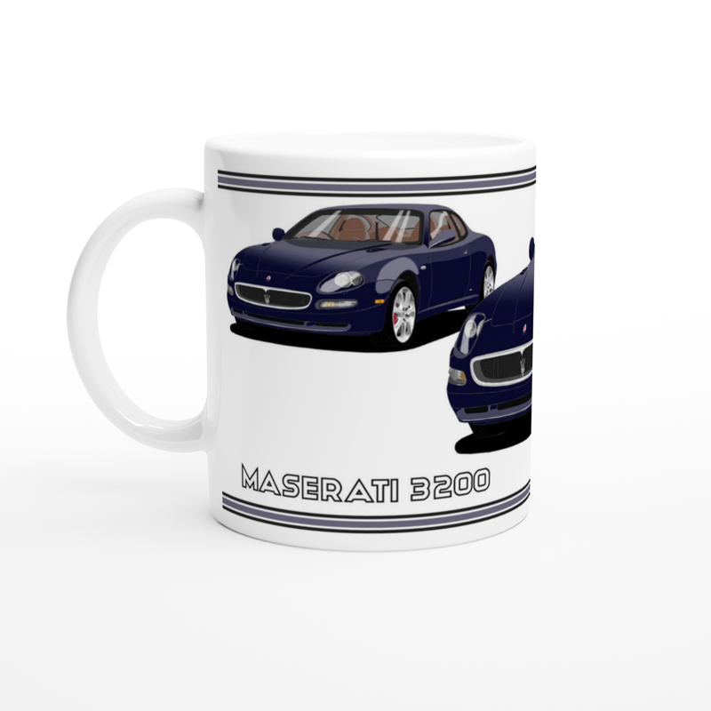 Maserati 3200 GT - 7 Spokes Mug in Dark-Blue