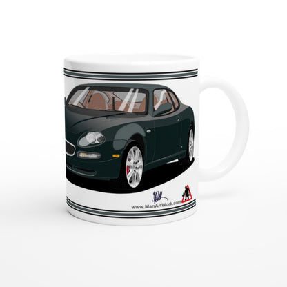 Maserati 3200 GT - 7 Spokes Mug in Green