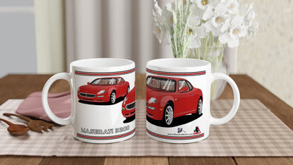 Maserati 3200 GT - 10 Spokes Mug in Red