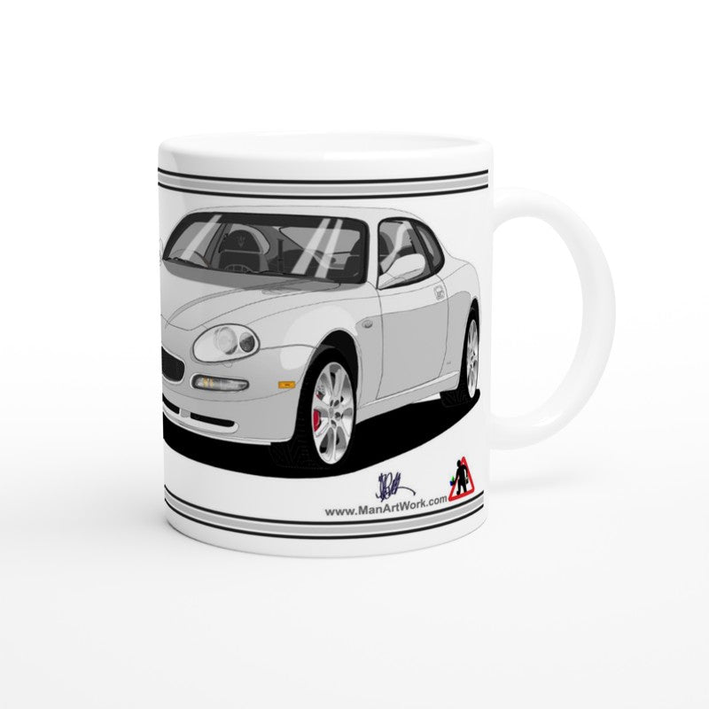 Maserati 3200 GT - 7 Spokes Mug in Silver