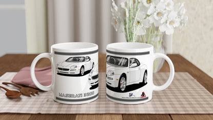 Maserati 3200 GT - 7 Spokes Mug in White