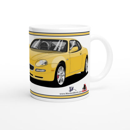 Maserati 3200 GT - 7 Spokes Mug in Yellow
