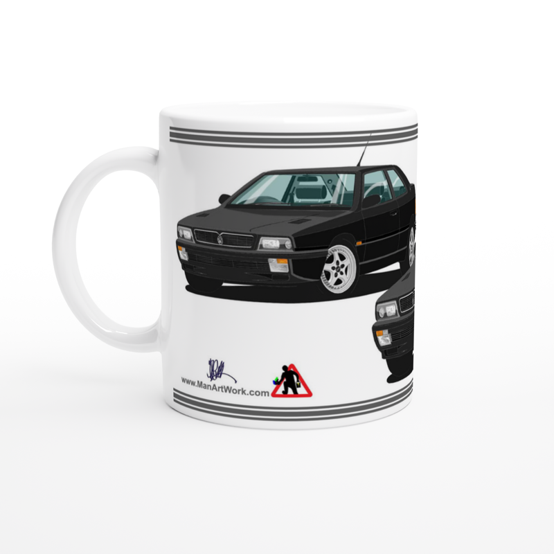 Maserati Ghibli Cup in Black Art Mug