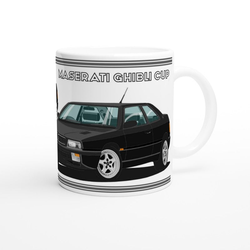 Maserati Ghibli Cup in Black Art Mug