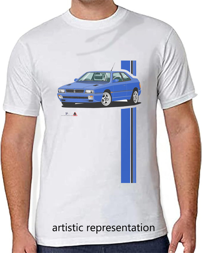 Maserati Ghibli Cup in Blue T Shirt