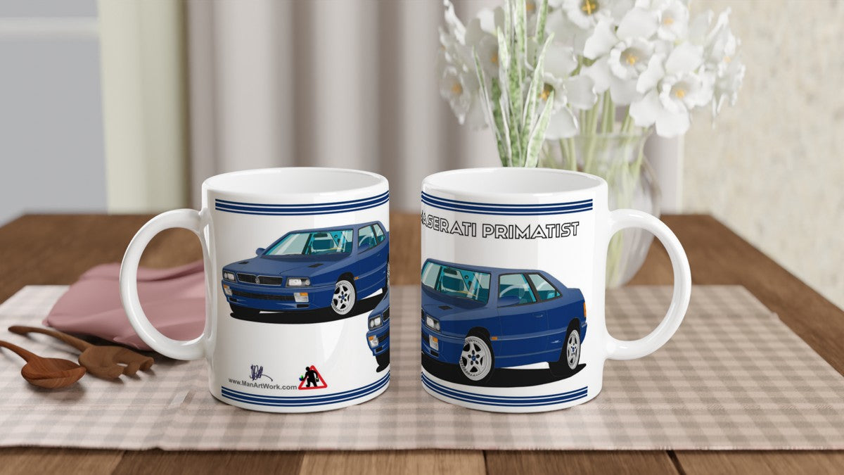 Maserati Ghibli Cup Primatist Art Mug