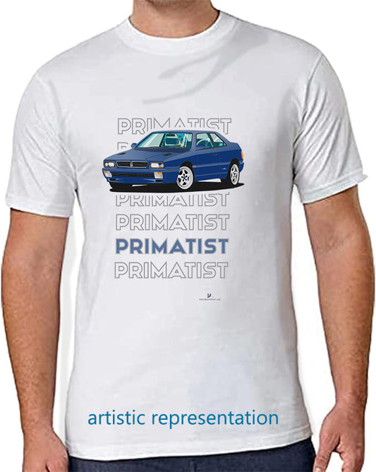 Maserati Ghibli Cup Primatist T Shirt (Words)