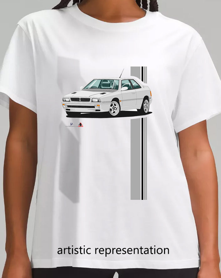 Maserati Ghibli Cup in Silver T Shirt