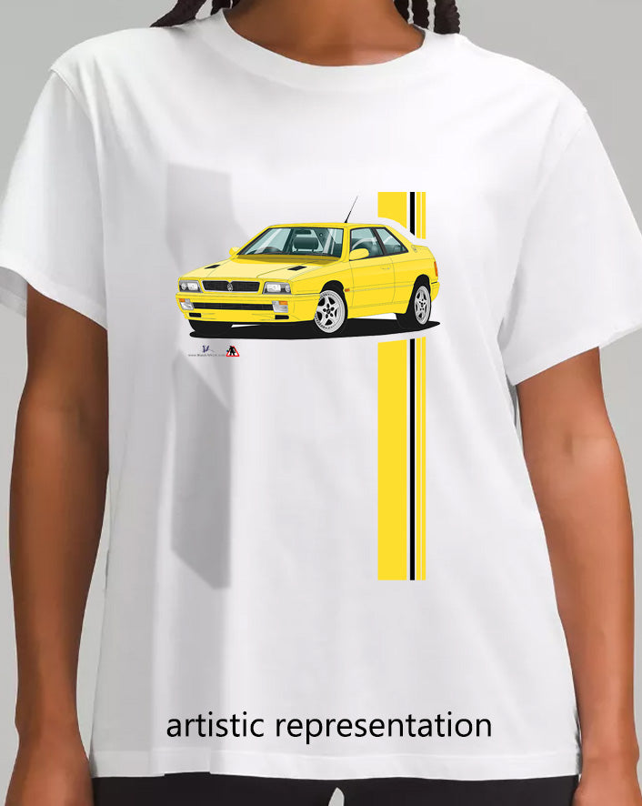 Maserati Ghibli Cup in Yellow T Shirt