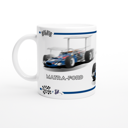 Matra-Ford MS80 Motor Racing  F1 Art Mug