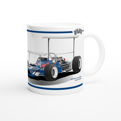 Matra-Ford MS80 Motor Racing  F1 Art Mug