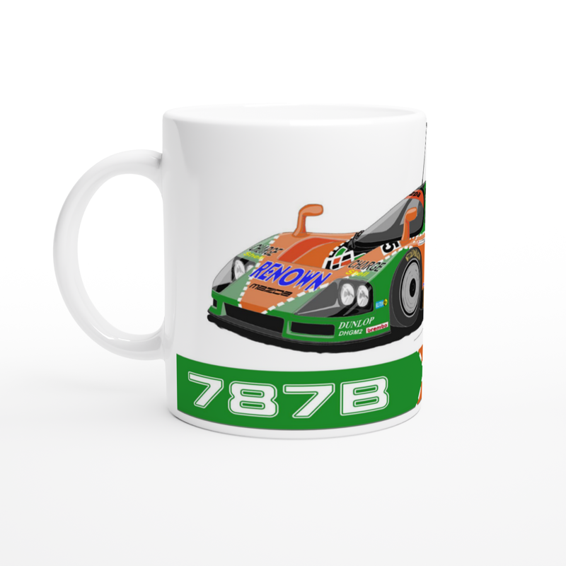 Mazda 787B Le Man winner Art Mug