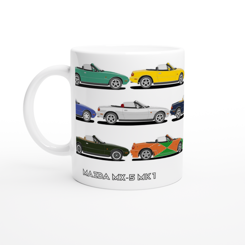 Mazda MX-5 Mk1 Multi Car Mug