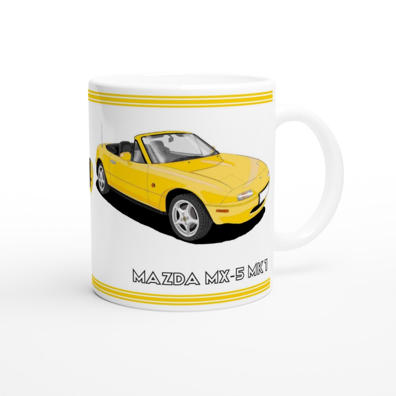 Mazda MX-5 Mk1 California Art Mug