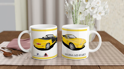 Mazda MX-5 Mk1 California Art Mug