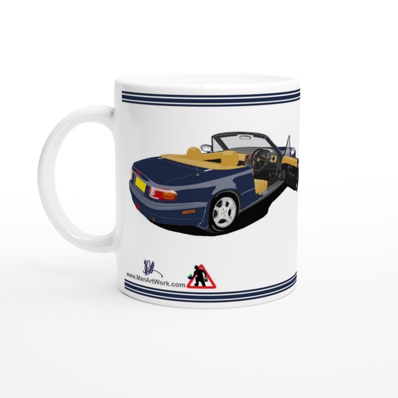 Mazda MX-5 Mk1 Gleneagles Art Mug