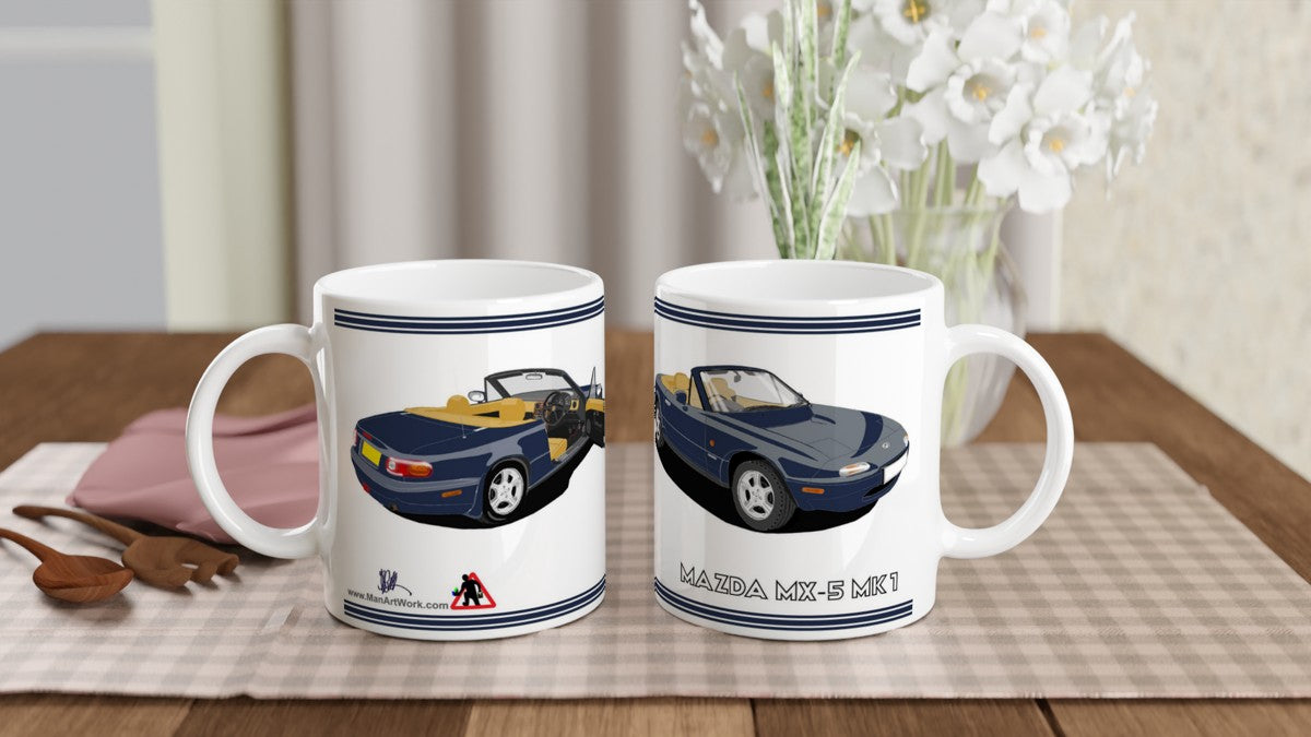 Mazda MX-5 Mk1 Gleneagles Art Mug