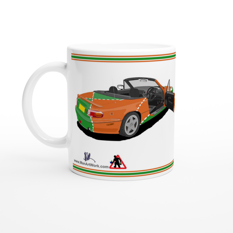 Mazda MX-5 Mk1 Le Mans Art Mug