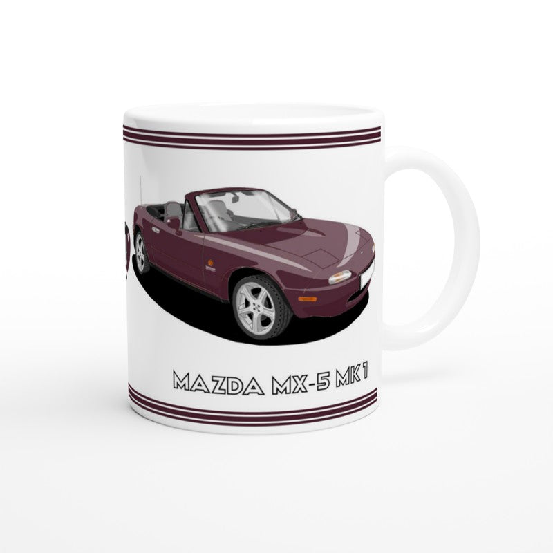 Mazda MX-5 Mk1 Merlot Art Mug