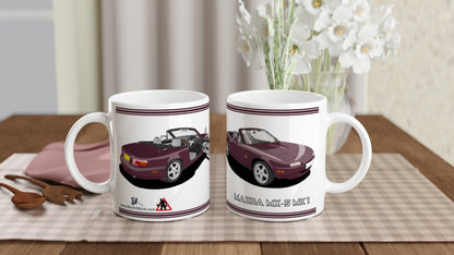 Mazda MX-5 Mk1 Merlot Art Mug