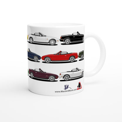 Mazda MX-5 Mk1 Multi Car Mug