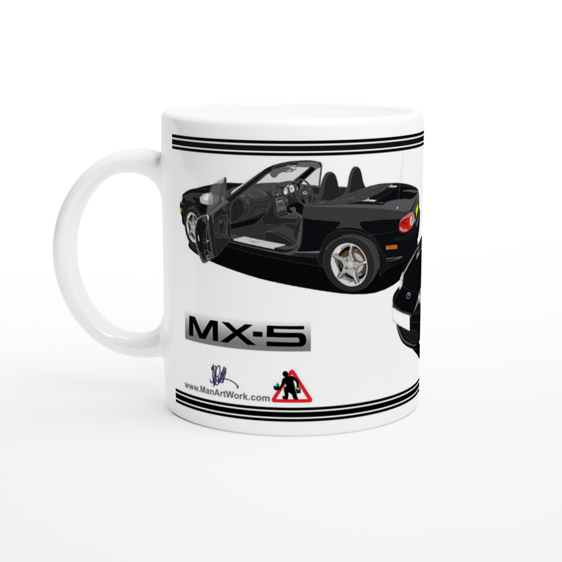 Mazda MX-5 Series 2.5 in Black Art Mug