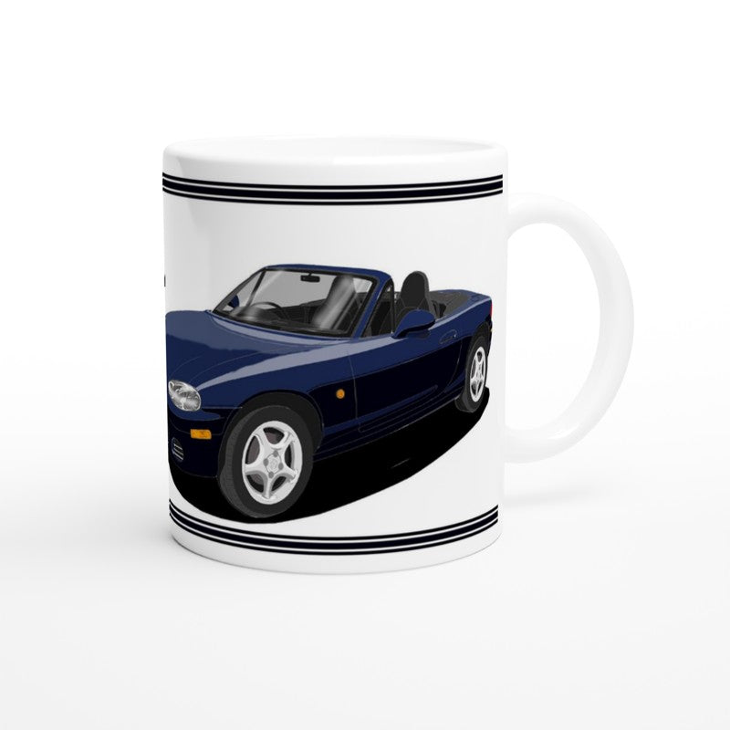 Mazda MX-5 Series 2.5 in Dark Blue Art Mug
