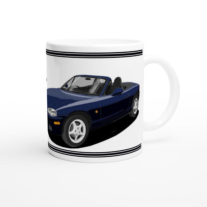 Mazda MX-5 Series 2.5 in Dark Blue Art Mug