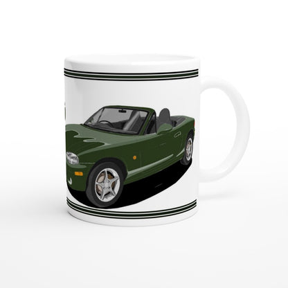 Mazda MX-5 Series 2.5 in Green Art Mug