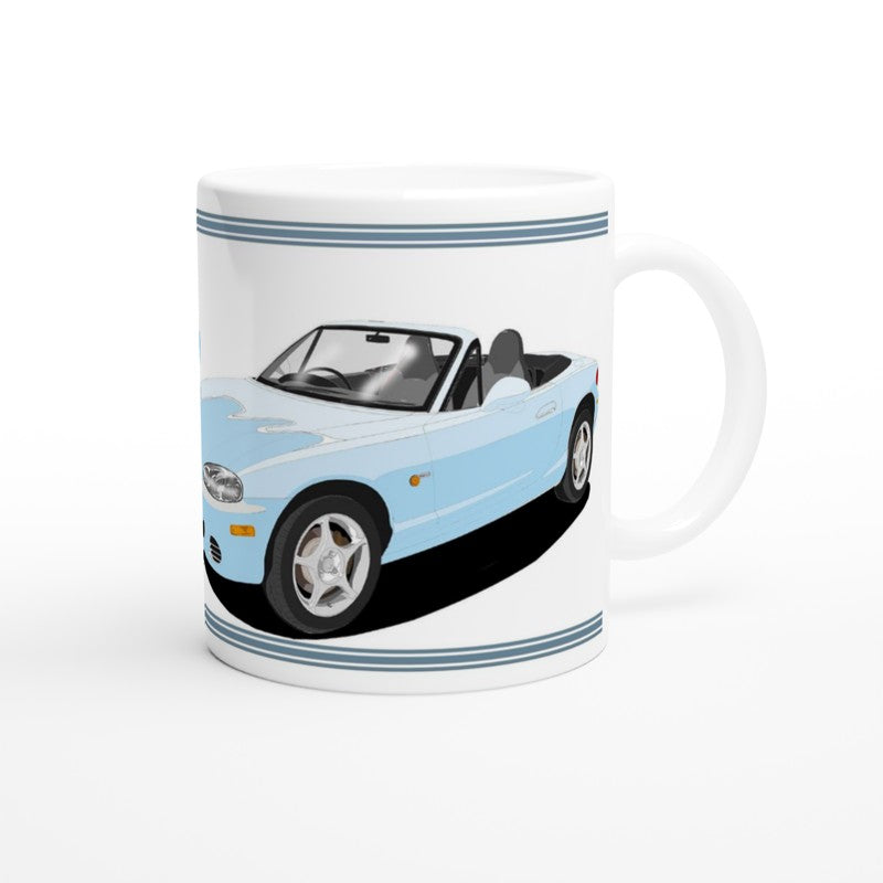 Mazda MX-5 Series 2.5 in Light Blue Art Mug