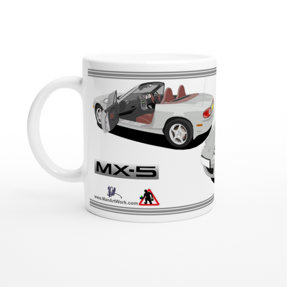 Mazda MX-5 Series 2.5 in Phoenix-Silver Art Mug