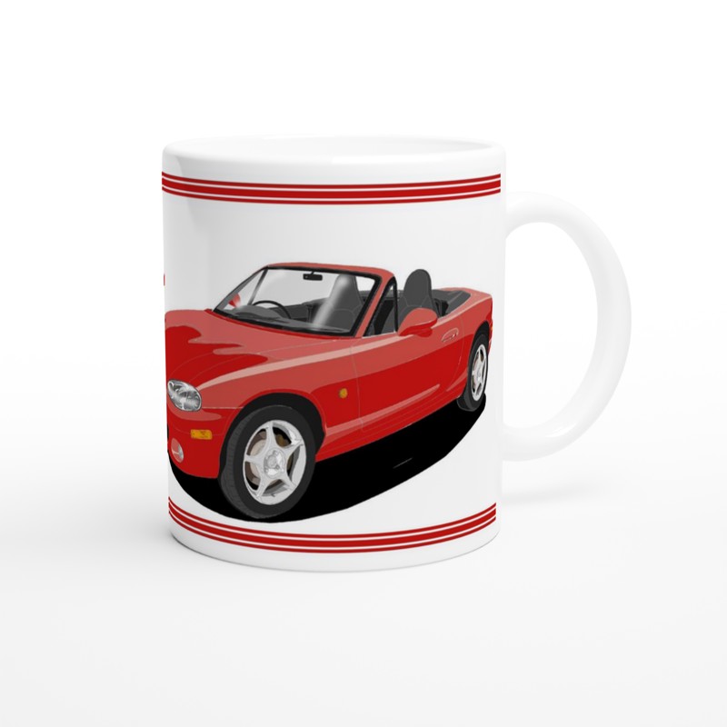 Mazda MX-5 Series 2.5 in Red Art Mug