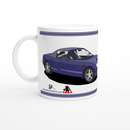 Mazda MX-5 Series 2 in Anniversary Art Mug