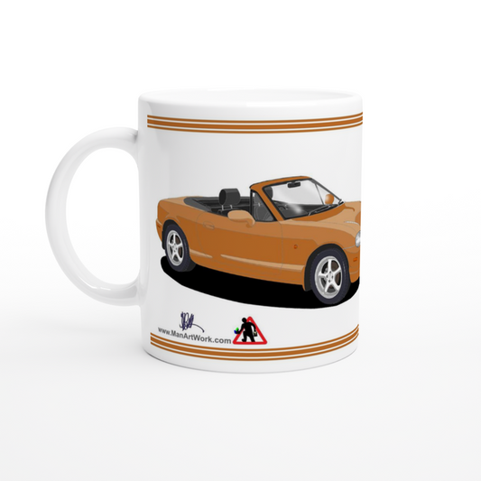 Mazda MX-5 Series 2 in Bronze Art Mug