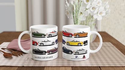 Mazda MX-5 Mk2 Multi Car Mug