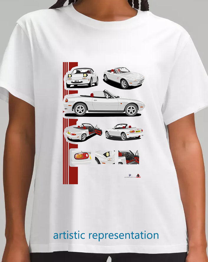 Mazda MX-5 Mk1 Harvard T Shirt