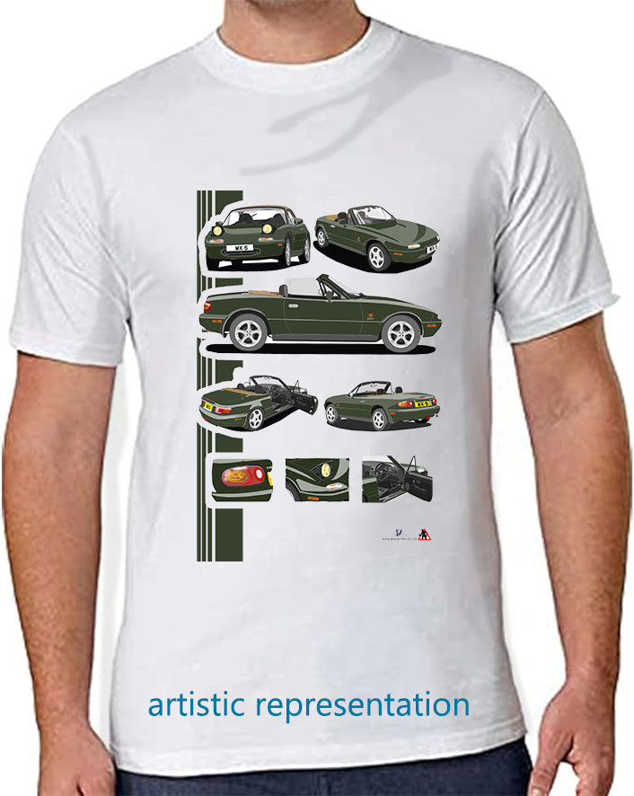 Mazda MX-5 Mk1 Monaco T Shirt