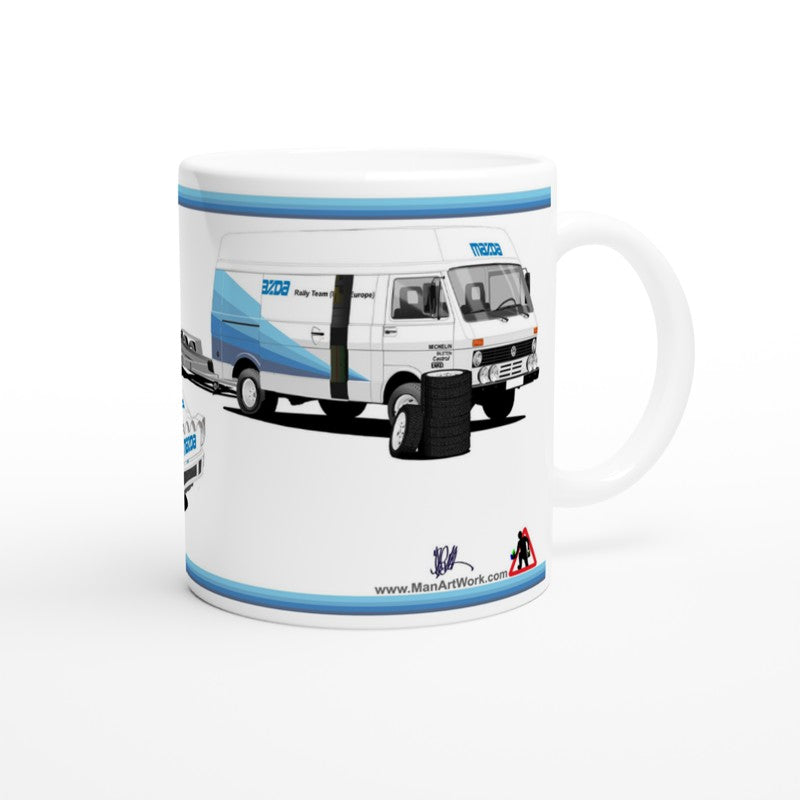 Mazda RX-7 Rally car mug