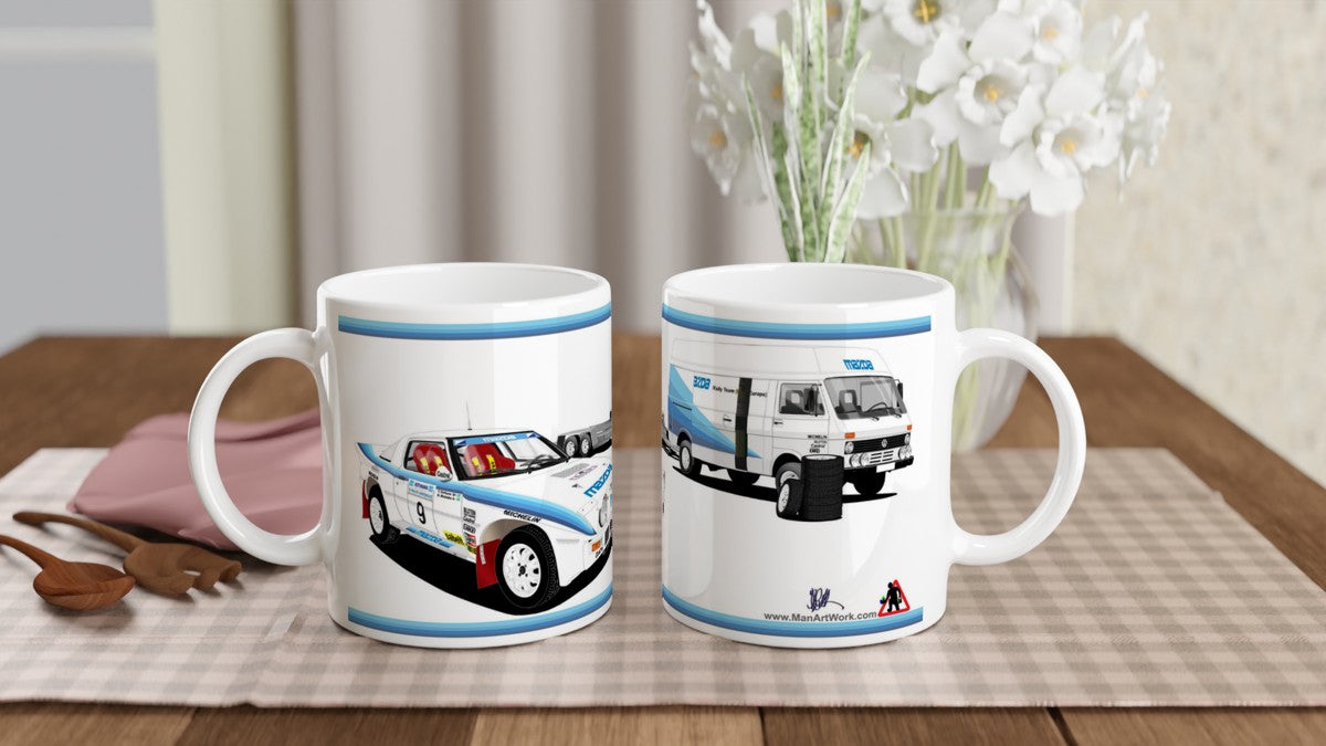 Mazda RX-7 Rally car mug