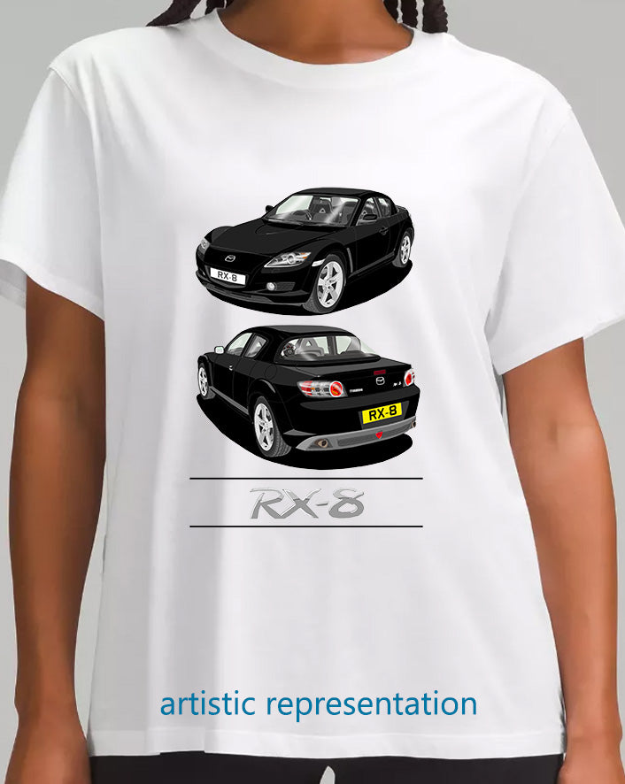 Mazda RX-8 in Black Art T Shirt