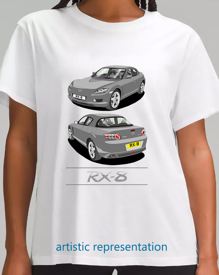 Mazda RX-8 in Grey Art T Shirt