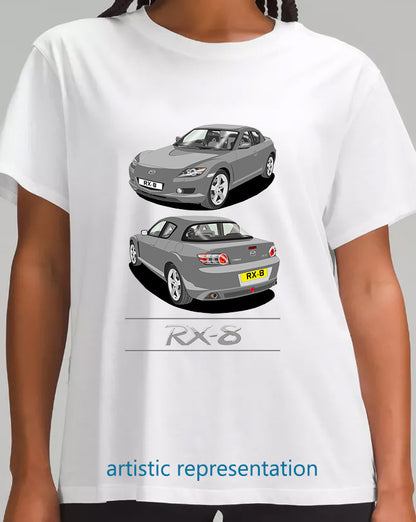 Mazda RX-8 in Grey Art T Shirt