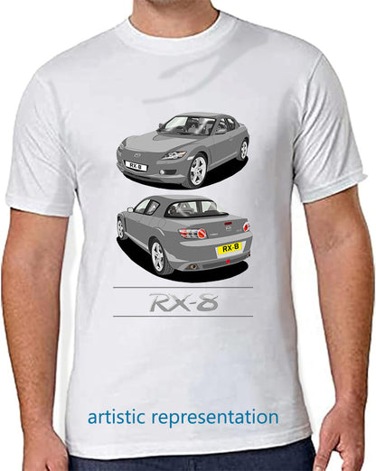 Mazda RX-8 in Grey Art T Shirt