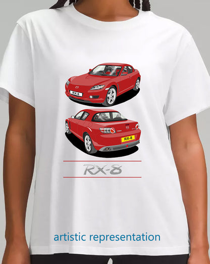 Mazda RX-8 in Red Art T Shirt