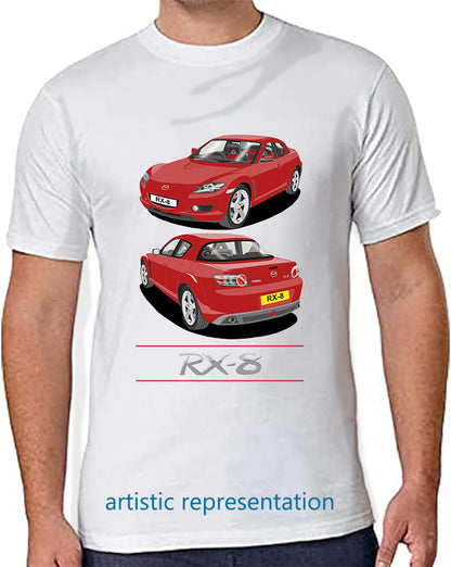 Mazda RX-8 in Red Art T Shirt