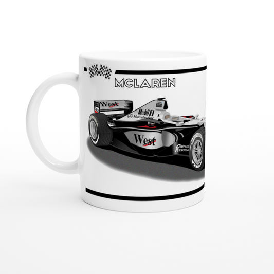 McLaren MP4-13 Motor Racing F1 Art Mug