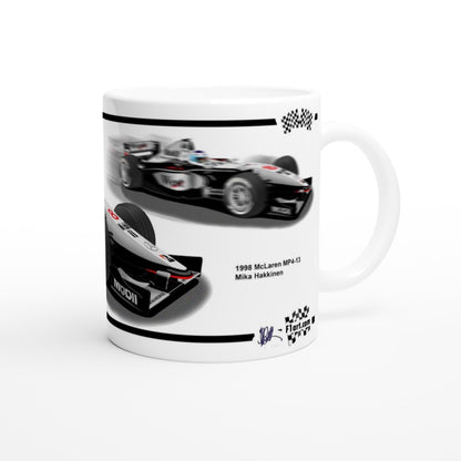 McLaren MP4-13 Motor Racing F1 Art Mug