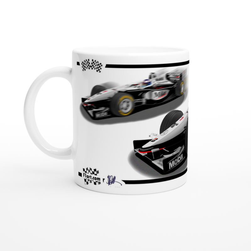 McLaren MP4-14 Motor Racing  F1 Art Mug